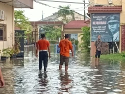 Banjir Rendam Tiga Kecamatan di Tegal